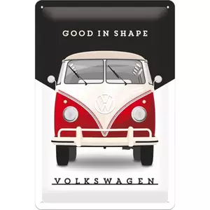 Tinnen poster 20x30cm VW-Goed In Vorm-1