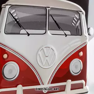 Τενεκεδένια αφίσα 20x30cm VW-Good In Shape-3