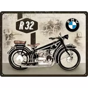Poster in latta 30x40cm BMW Moto R32-1