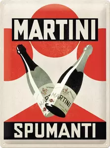 Peltinen juliste 30x40cm Martini Spumanti-3
