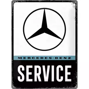 Τενεκεδένια αφίσα 30x40cm Mercedes-Benz Service-1