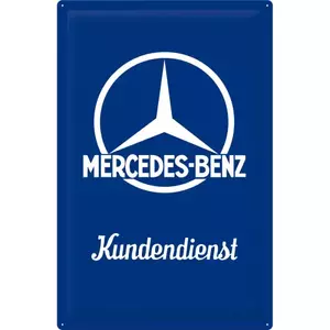 Blikplakat 40x60cm Mercedes-Benz-1