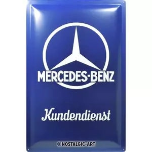 Blikplakat 40x60cm Mercedes-Benz-2
