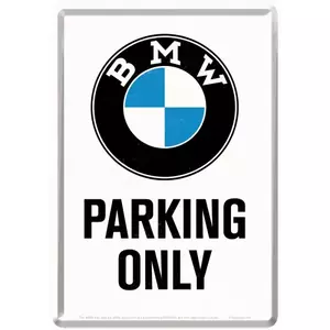 Pocztówka blaszana 14x10cm BMW-Parking Only - 10269