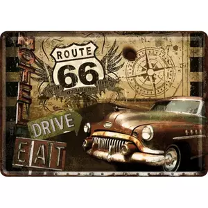 Καρτ ποστάλ 14x10cm Route 66 Road - 10201