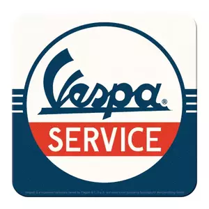 Korkovo-kovový sklenený podstavec Vespa-Service-1