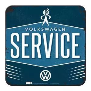 VW Service pluto i metalni stakleni podmetač-1
