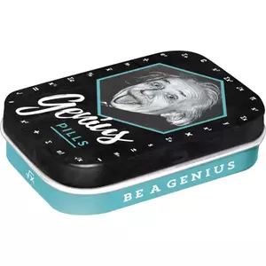 Pudełko miętówek Mintbox Einstein-Genius Pills-1