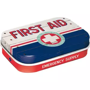 Krabička mentolových bonbonů Mintbox First Aid Blue-Emergenc-1