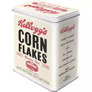 Puszka blaszana L Kelloggs Corn Flakes Retro-2
