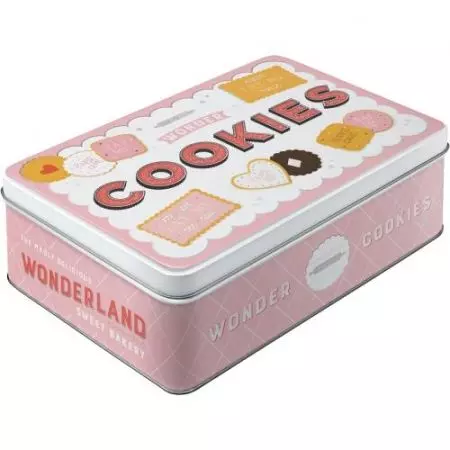 Plochá plechovka Wonder Cookies-1
