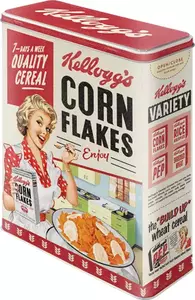 Puszka blaszana XL Kelloggs Corn Flakes-1