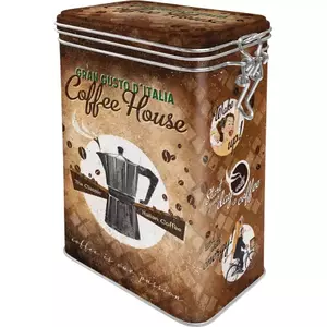 Plechovka s klipem Coffee House-1