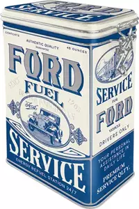 Skārda kārba ar klipu Ford degvielas serviss-1