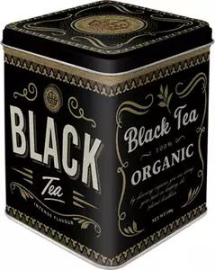Черна чаена кутия-1