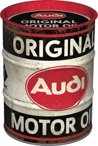 Audi Originálny olejový barel box na peniaze-3