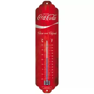 Coca-Cola logós piros beltéri hőmérő-1
