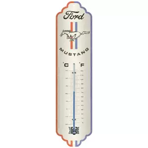 Ford Mustang Paard Logo binnenthermometer-1