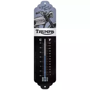 Triumph Motorcycle Μπλε θερμόμετρο εσωτερικού χώρου-1