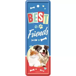 Μεταλλικός σελιδοδείκτης Best Friends-1