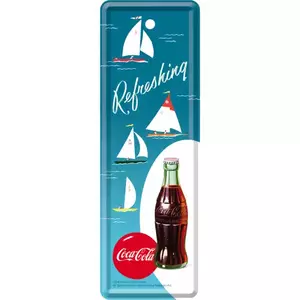 Coca-Cola Sail metalen boekenlegger-1
