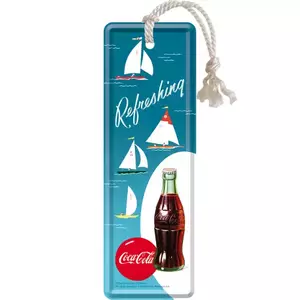Μεταλλικός σελιδοδείκτης Coca-Cola Sail-2