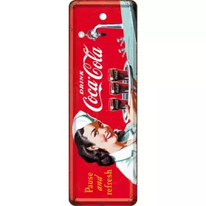 Μεταλλικός σελιδοδείκτης Coca-Cola Wait-1