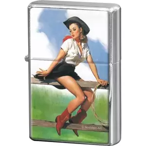Briquet Pin Up-Cowgirl - 80244