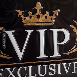 Väggbonad i plåt 10x20cm VIP Exclusive-2