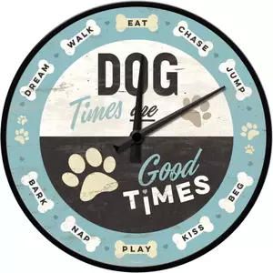 Ρολόι τοίχου Dog Times-1