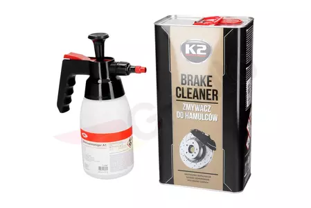 K2 Brake Cleaner + pulverizator JMC Viton 1L