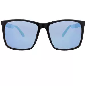 Red Bull Eyewear Bow schwarzes Rauchglas mit blauem Spiegel - BOW-007P