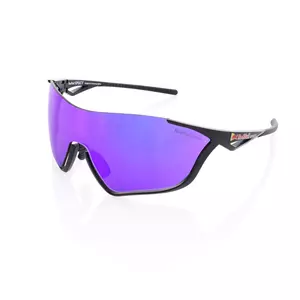 Okulary Red Bull Spect Eyewear Flow black szkła grey with purple mirror-2