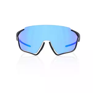 Red Bull Spect Eyewear Pace zils stikls ar zilu spoguli - PACE-001