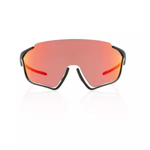 Red Bull Eyewear Pace melna stikla dūmu krāsa ar sarkanu spoguli-1