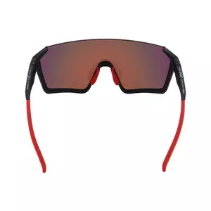 Red Bull Spect Eyewear Jaden schwarzes Glas braun mit rotem Spiegel-2