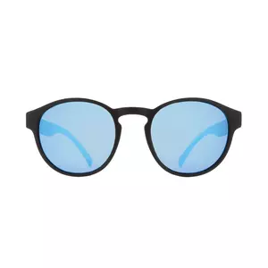 Red Bull Eyewear Soul schwarzes Rauchglas mit blauem Spiegel-1