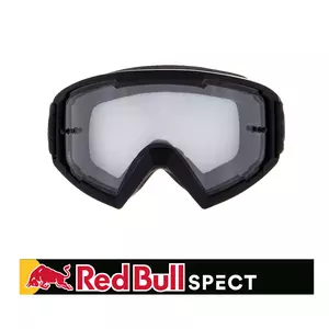 Red Bull Spect Eyewear Motorradbrille Whip schwarz klar Flash/Klarglas - WHIP-012