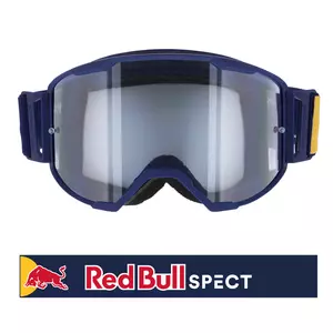 Red Bull Spect Eyewear Strive blue motorbike goggle glass purple red flash/purple with red mirror + clear - STRIVE-007S