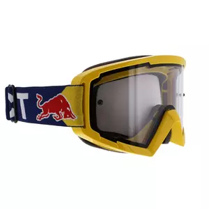 Gogle motocyklowe Red Bull Spect Eyewear Strive red szyba red flash/brown with red mirror-1