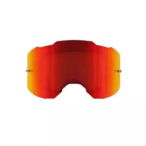 Red Bull Spect Eyewear Strive червена светкавица кафява с червени огледални лещи за очила-1
