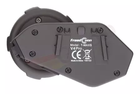 Intercomunicador FreedConn T-Max S V4 Pro Anúncios polacos simples 1 capacete-9