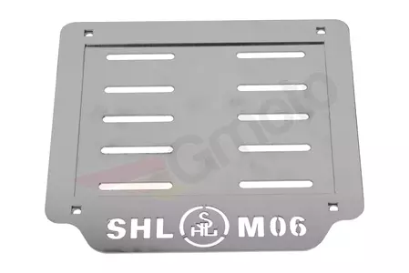 SHL M06 inschrijvingsframe roestvrij staal-2