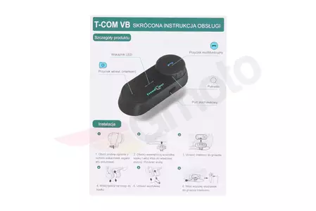 FreedConn Bluetooth T-Com VB V3 Pro 5.0 Gegensprechanlage-16