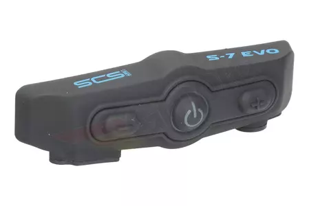 SCS S-7 Evo Bluetooth 1 interkom pro motocykly s helmou - SCS S-7 Evo