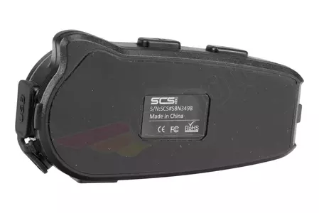 SCS S-8 Bluetooth 500m motorcykel intercom 1 hjälm-2