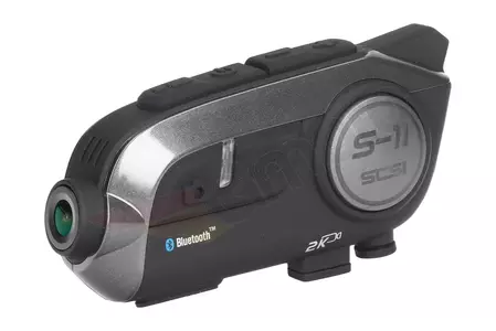 Motocyklový interkom SCS S-11 Bluetooth 800M WiFi kamera 2K 1 helma - SCS S-11
