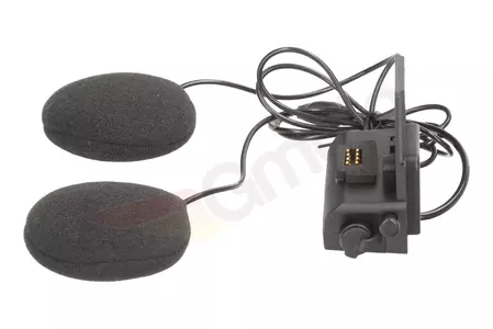 Motocyklový interkom SCS S-3 Bluetooth 1000m FM 2 helmy-10