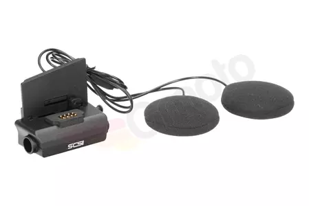 Motoristični domofon SCS S-3 Bluetooth 1000m FM 2 čeladi-8