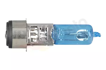 Lâmpada de halogéneo H5 12V 35/35W P15D25-1 Ba20d azul-3